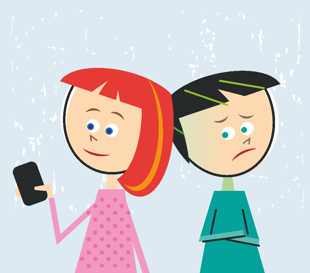Kindergruppe, einige schauen aufs Handy, ein Kind steht daneben Ab welchem Alter haben Kinder wirklich ein Handy? Die Zahlen der KIM-Studie nach Altersgruppe – und was sie für die eigene Entscheidung bedeuten.