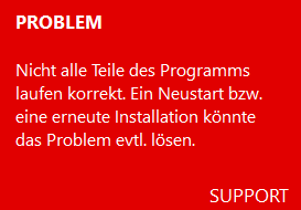 Serviceproblem Kindersicherung